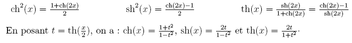 Formules du demi-angle