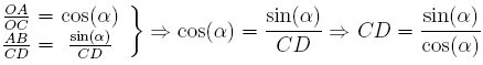 Relations trigonomtriques